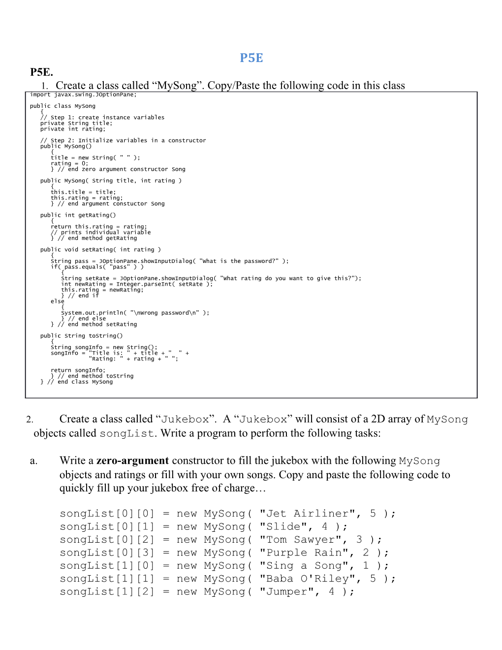 Chapter 5 Extra-Strength Methods