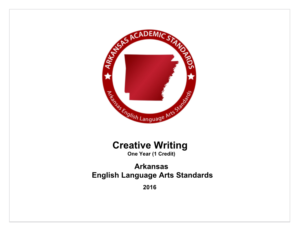 Creative Writing One Year