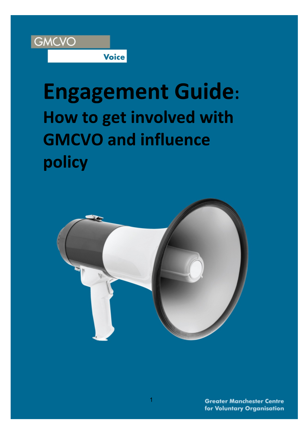 This Guide Shows How VCS Groups Can Get Involved in This Process and Build a Louder, More