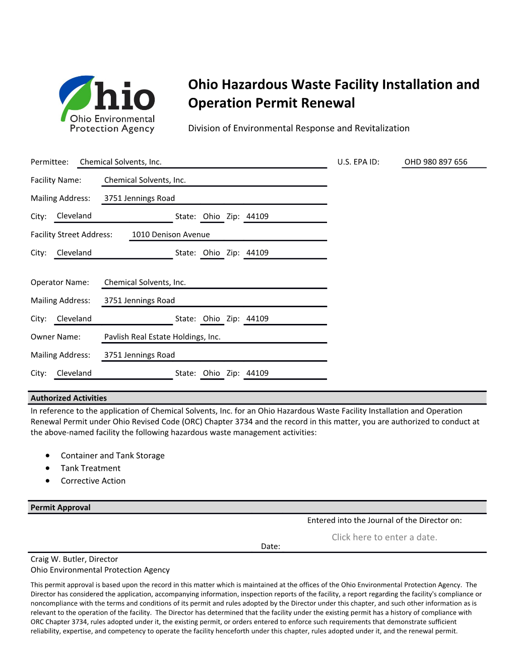 Module Permit - Modules a & B