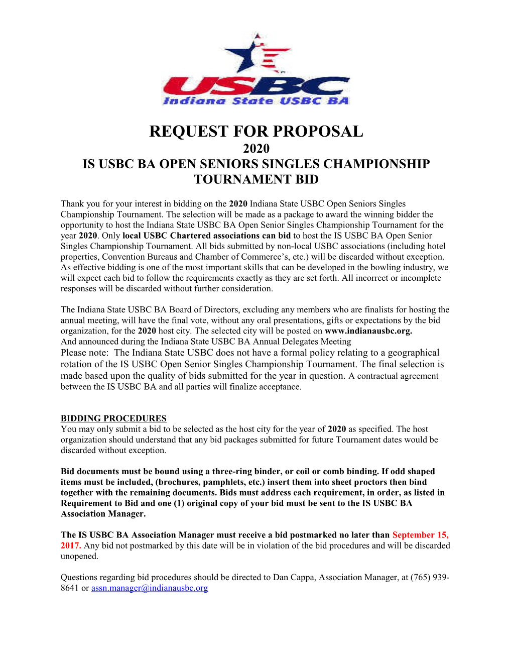 Is Usbc Ba Open Seniors Singles Championship Tournament Bid