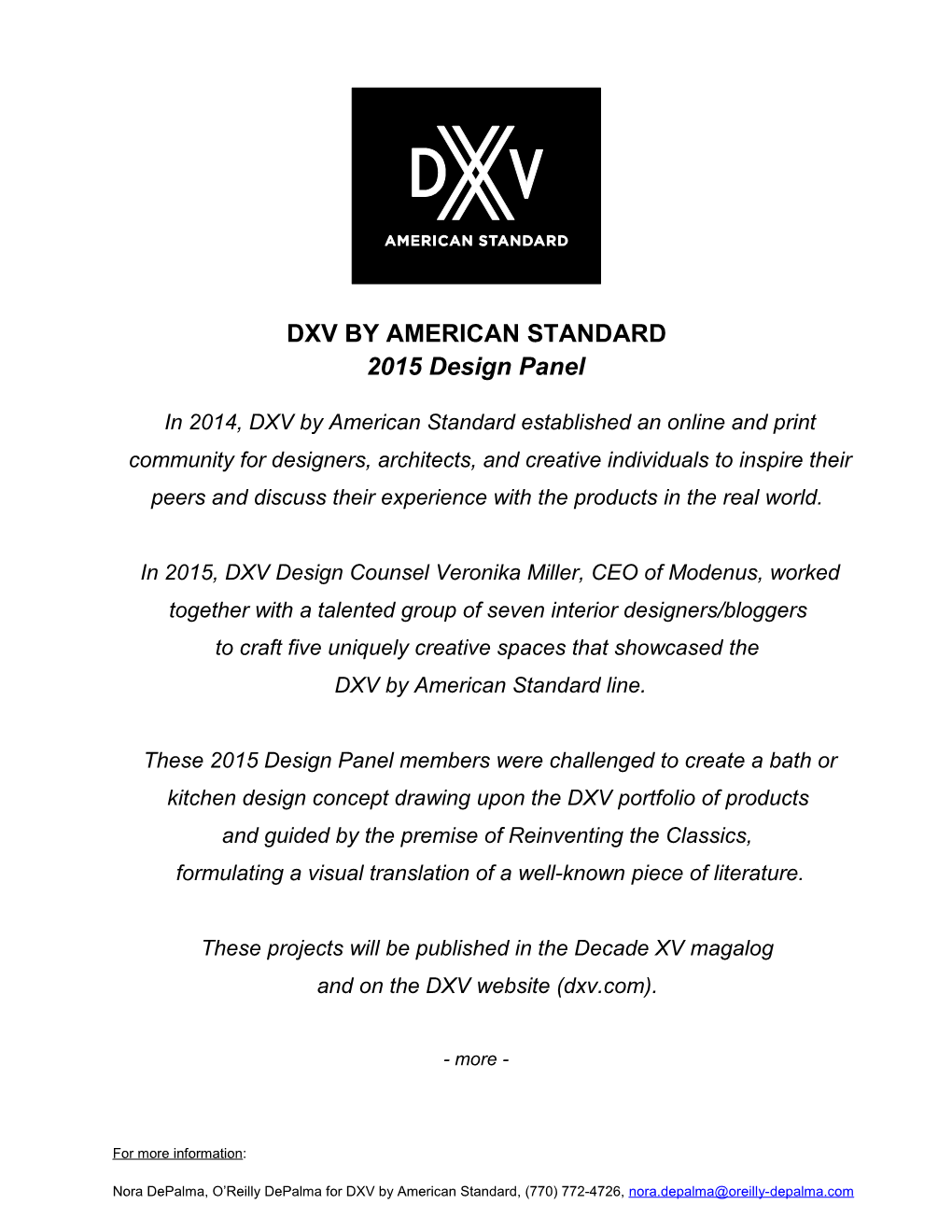 Dxv by American Standard