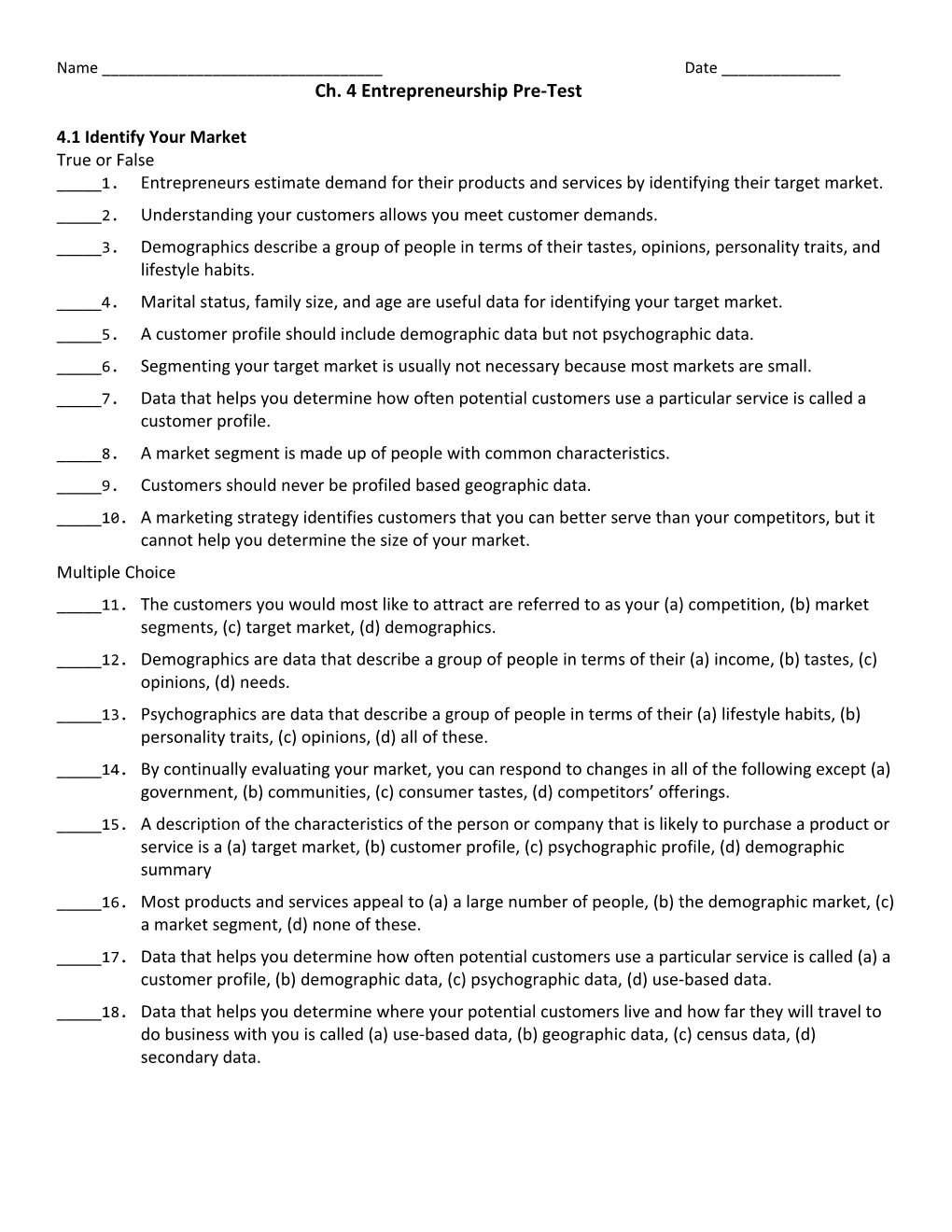 _____2.Understanding Your Customers Allows You Meet Customer Demands