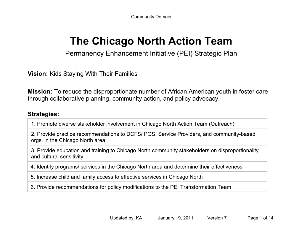 The Chicago North Action Team