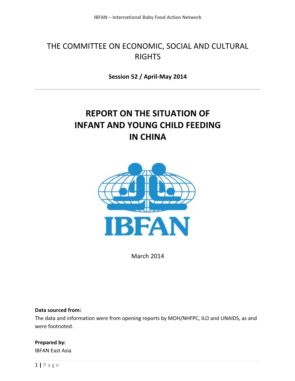 IBFAN International Baby Food Action Network