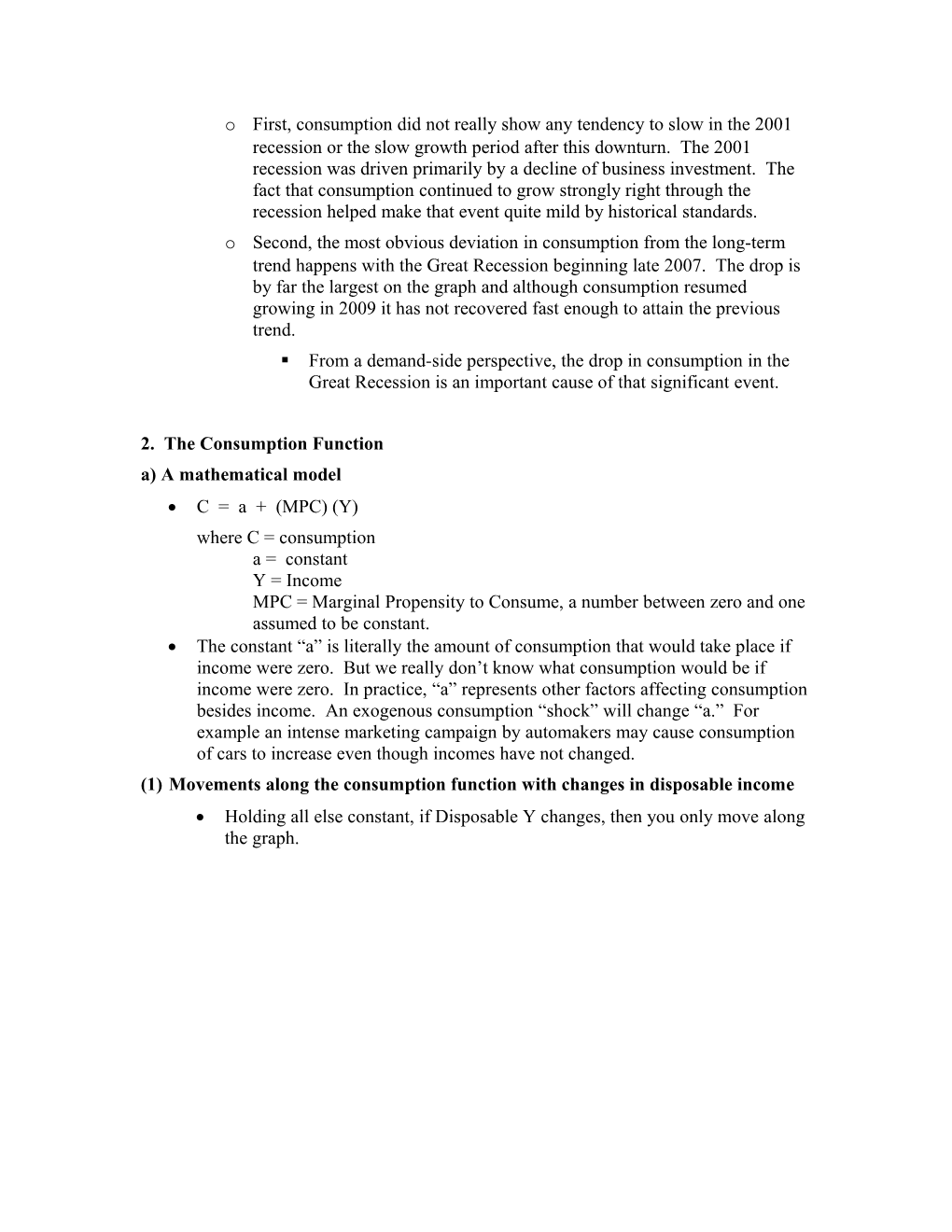 Economics 104B - Lecture Notes Part III