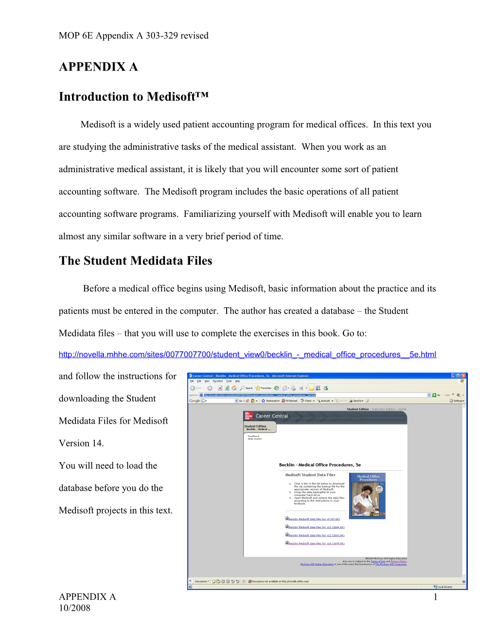 Introduction to Medisoft