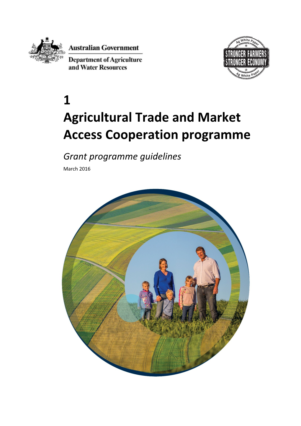 Agricultural Cooperation Programme: Grant Guidelines