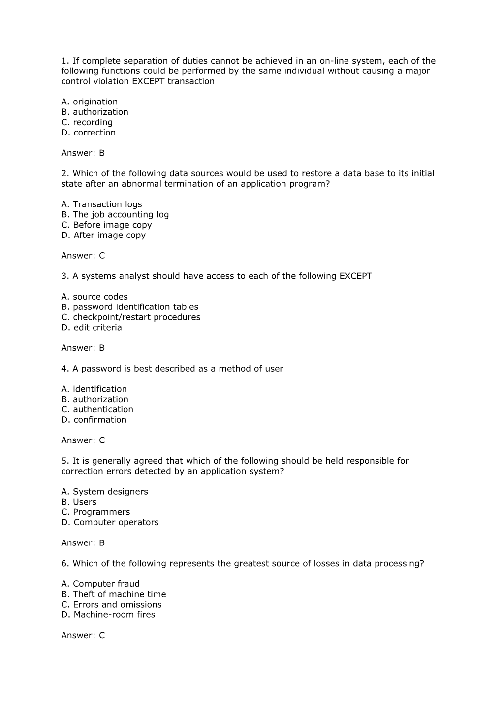 B. the Job Accounting Log