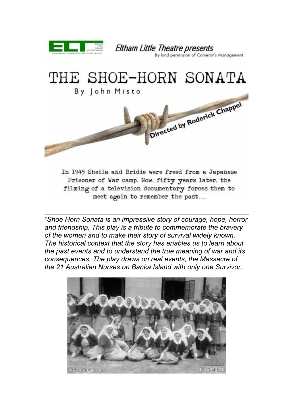 Shoe Horn Sonata