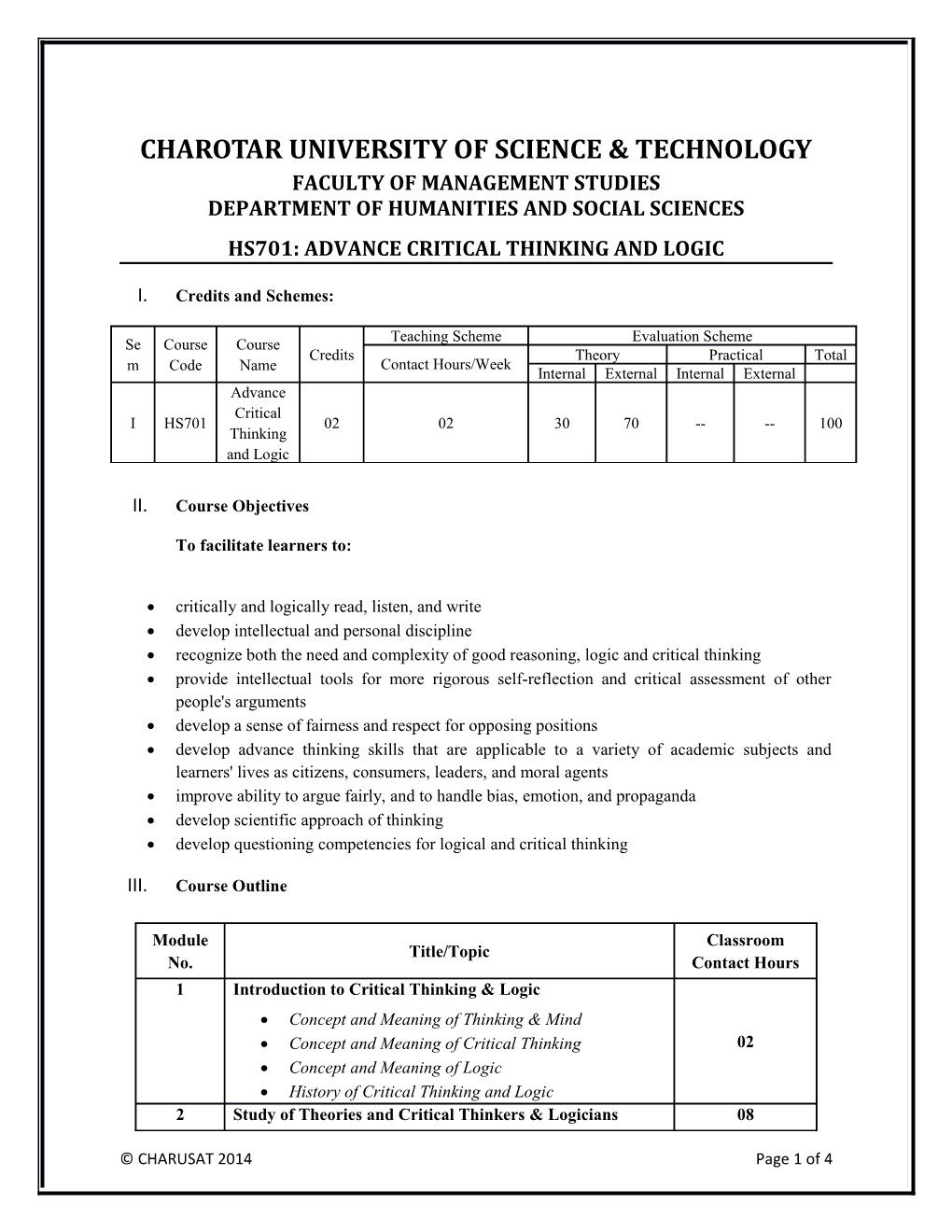 Charotar University of Science & Technology