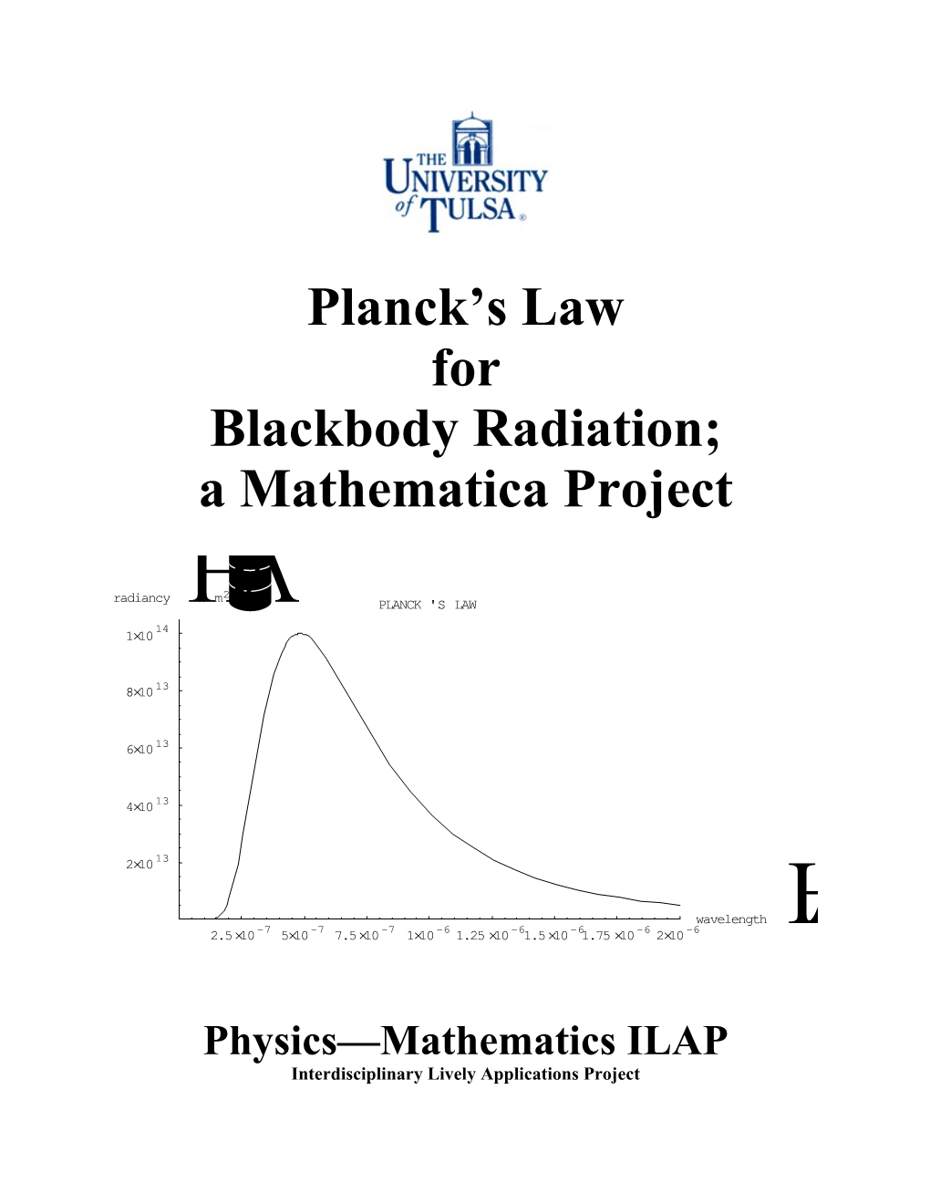 Blackbody Radiation;