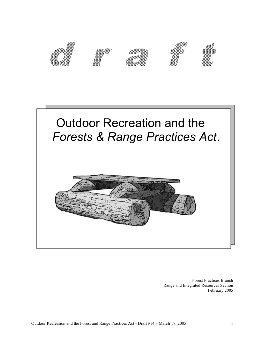 Outdoor Recreation and The