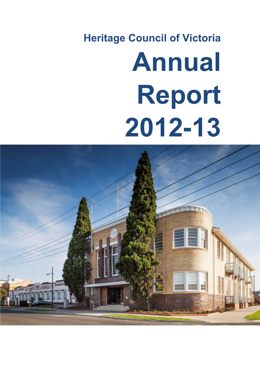 Heritage Council Annual Report 2012-13 Rev