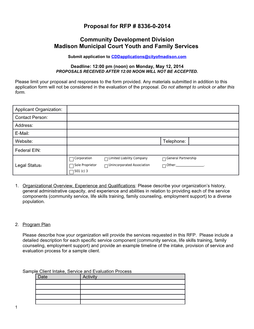 Madison Municipal Court Youth and Family Services