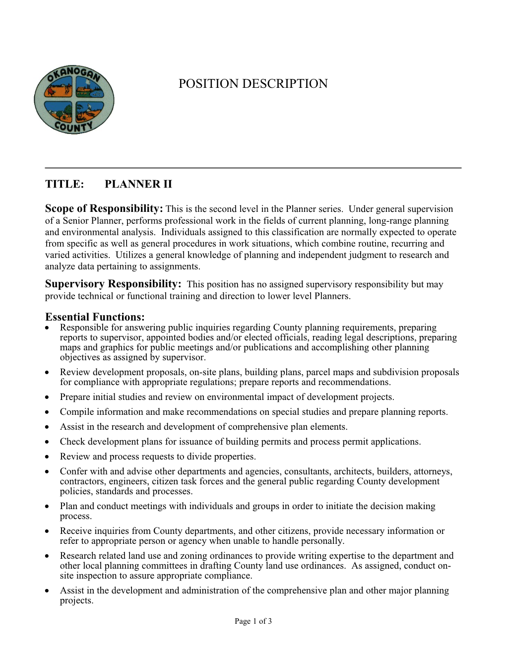 Geographic Information System Coordinato