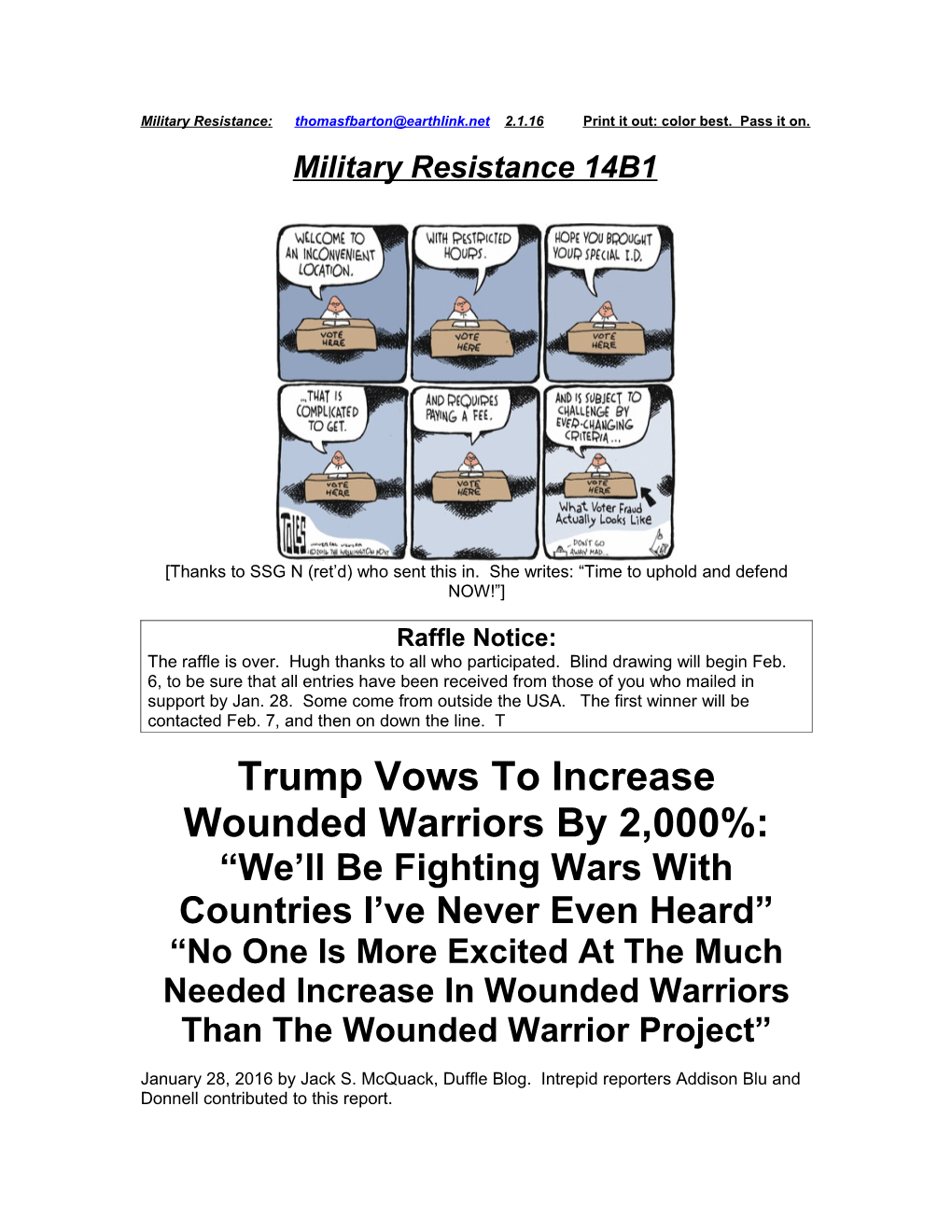 Military Resistance 14B1