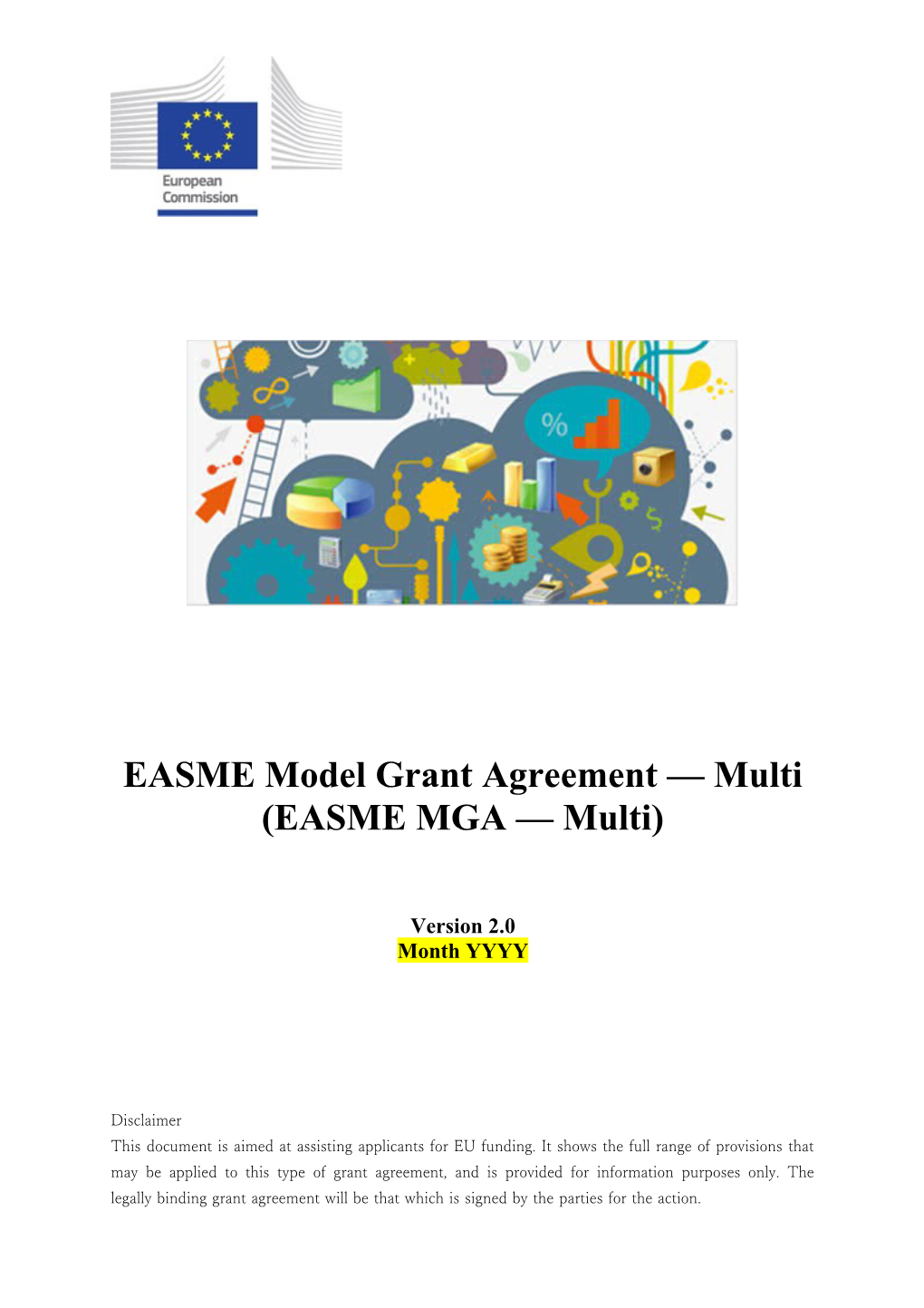 EASME Model Grant Agreement Multi