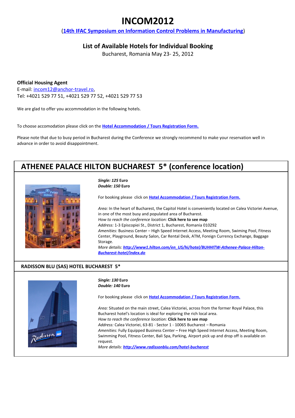 INCOM2012 (14Th IFAC Symposium on Information Control Problems in Manufacturing)