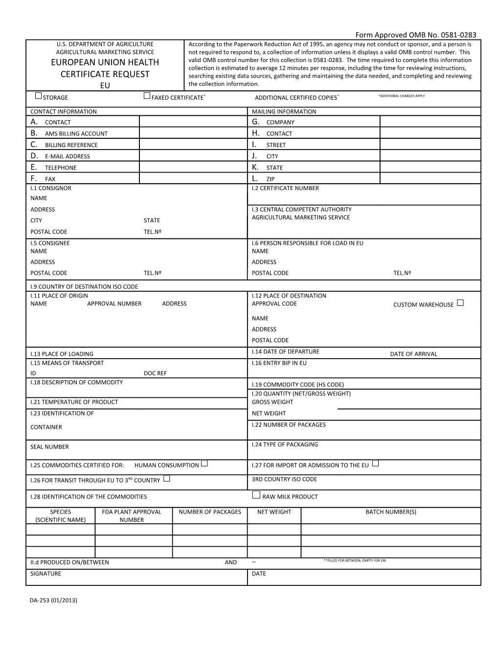 Ams Billing Account