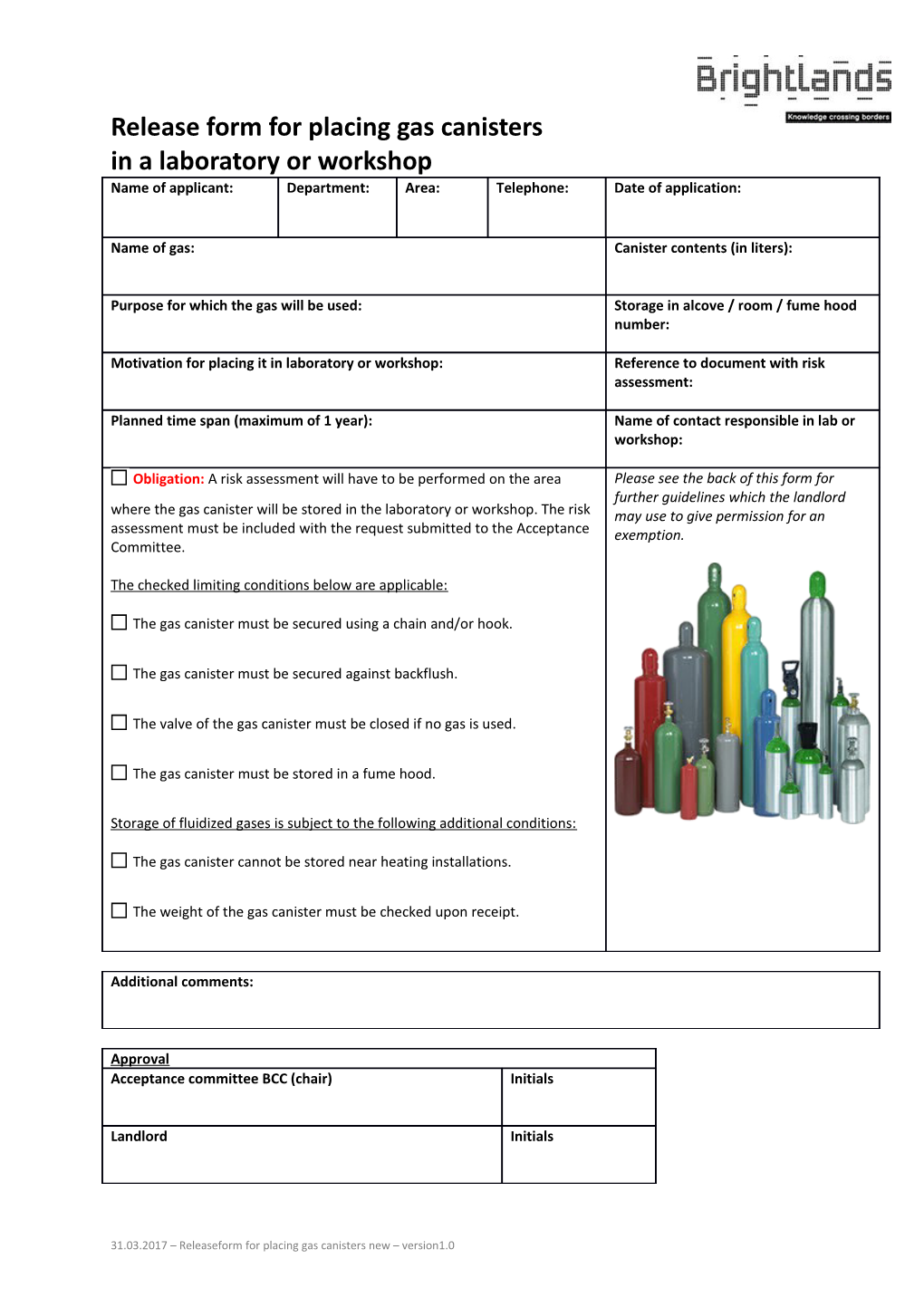 1. Please Send the Original Form to the Applicant