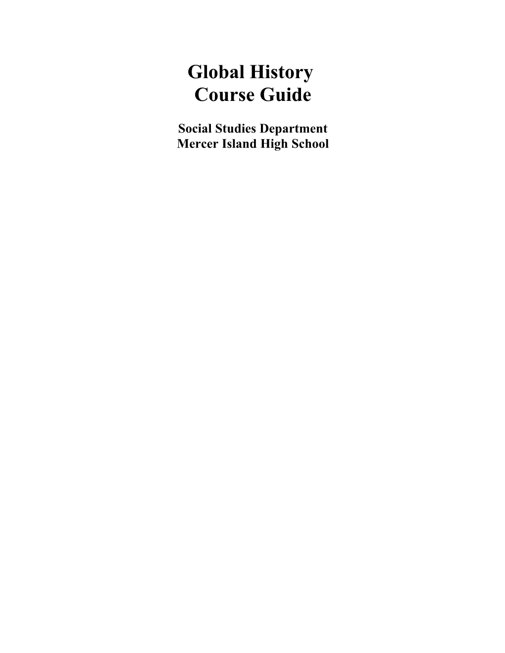 The Maturing of an Interregional System of Communication, Trade, and Cultural Exchange