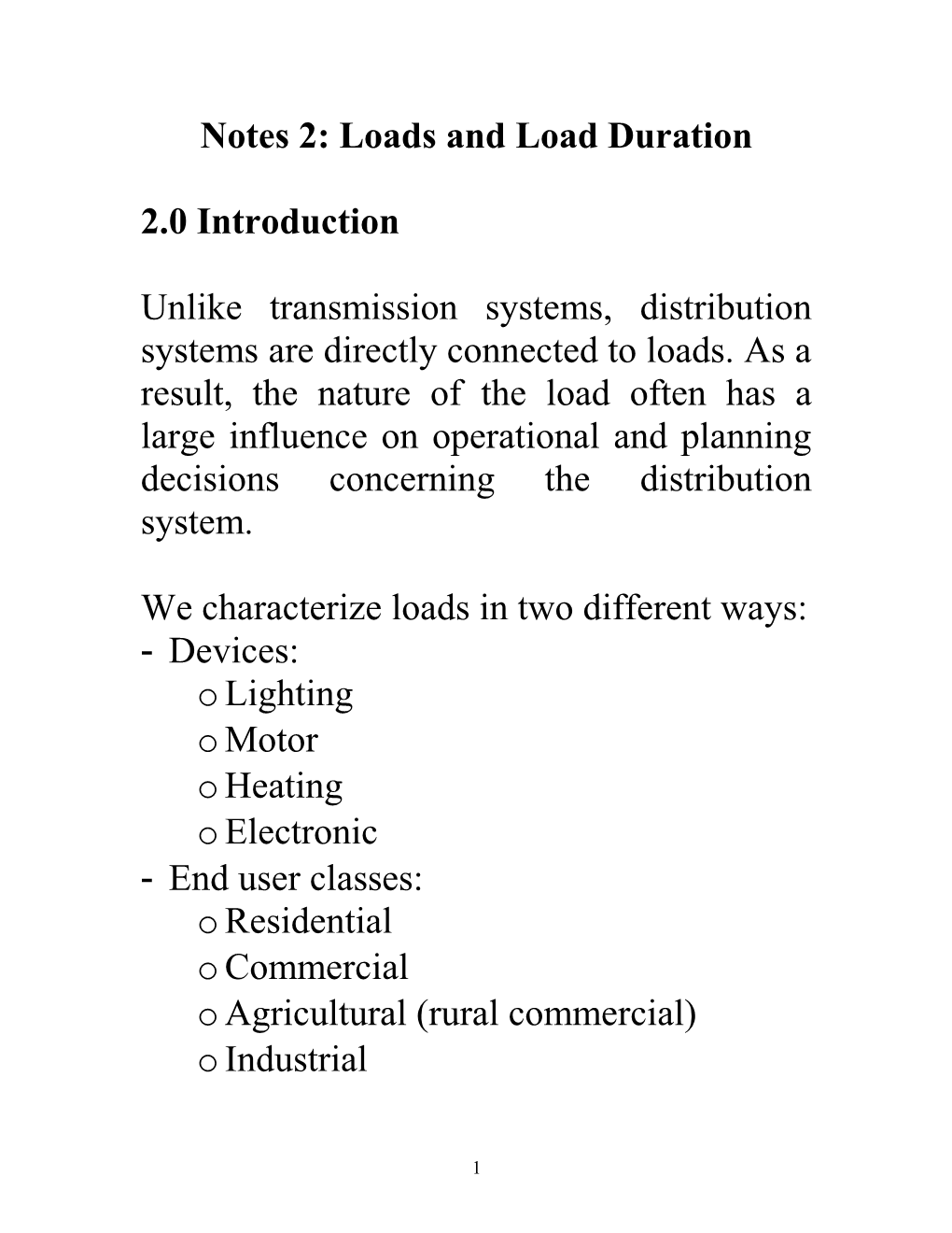 Introduction to Distribution Systems