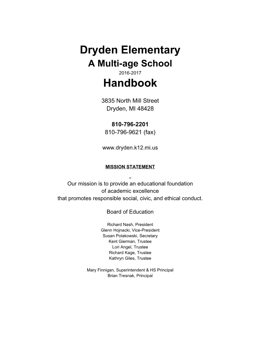 Dryden Elementary