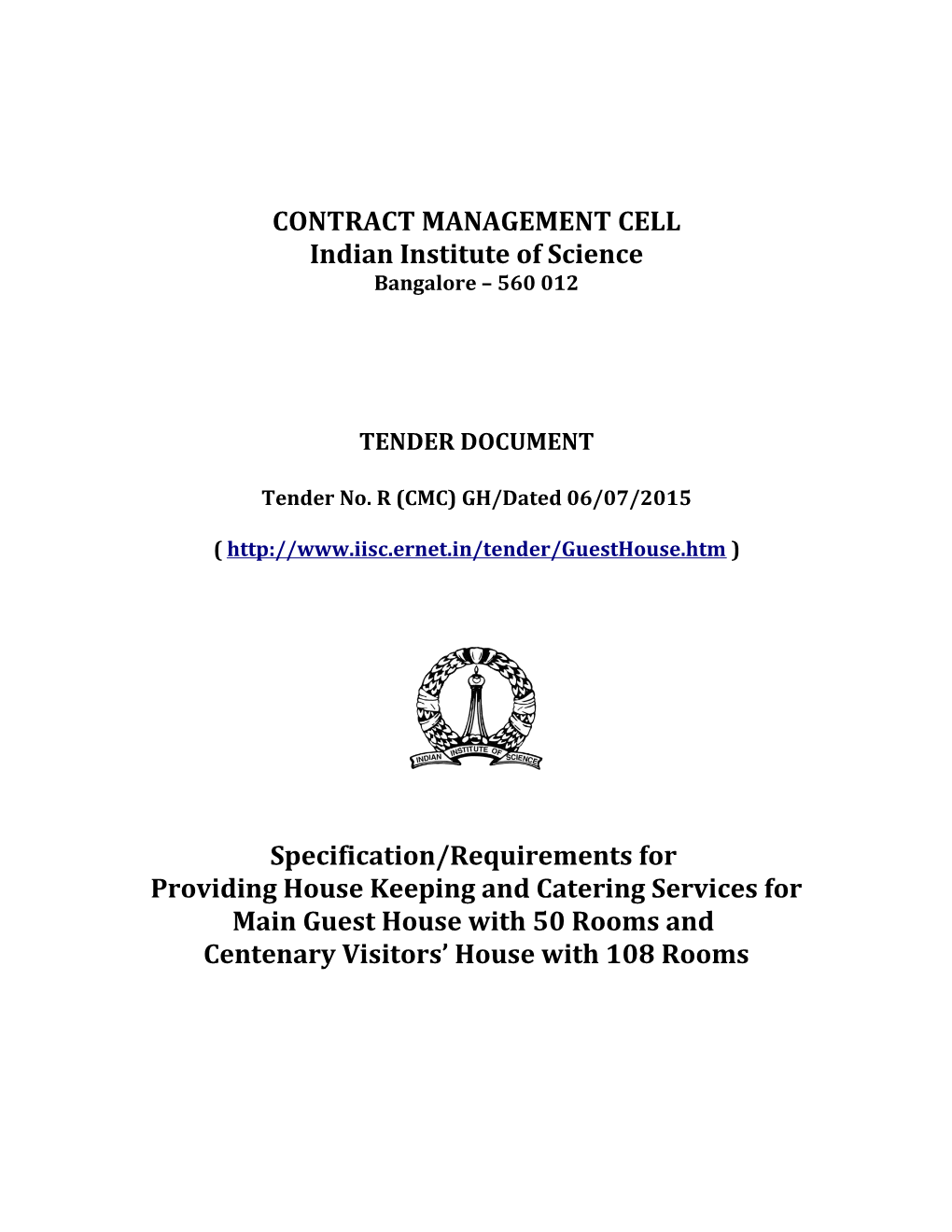 Contract Management Cell