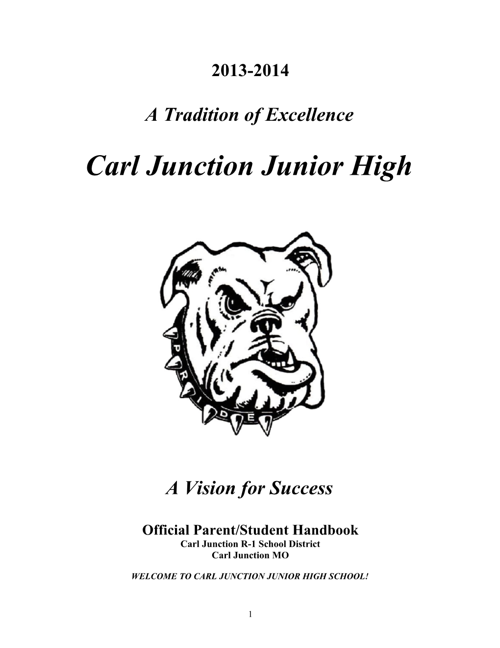 Welcome to Carl Junction Junior High School