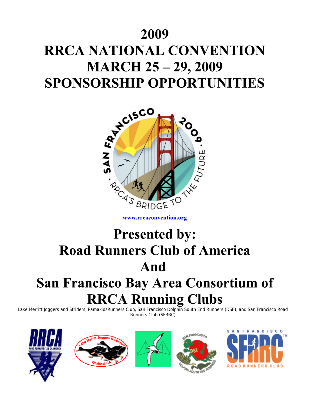 San Franciscobay Area Consortium of RRCA Running Clubs