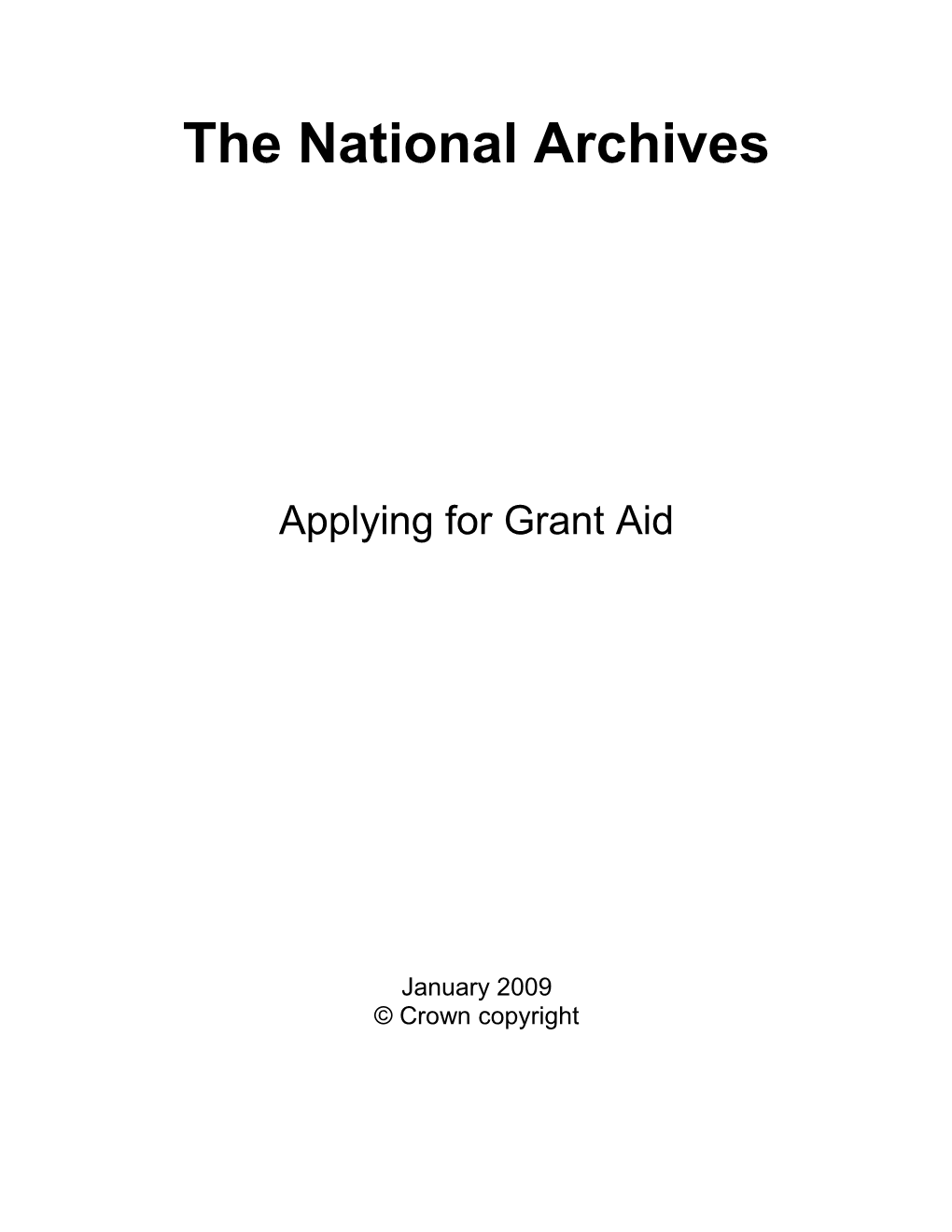 The National Archives