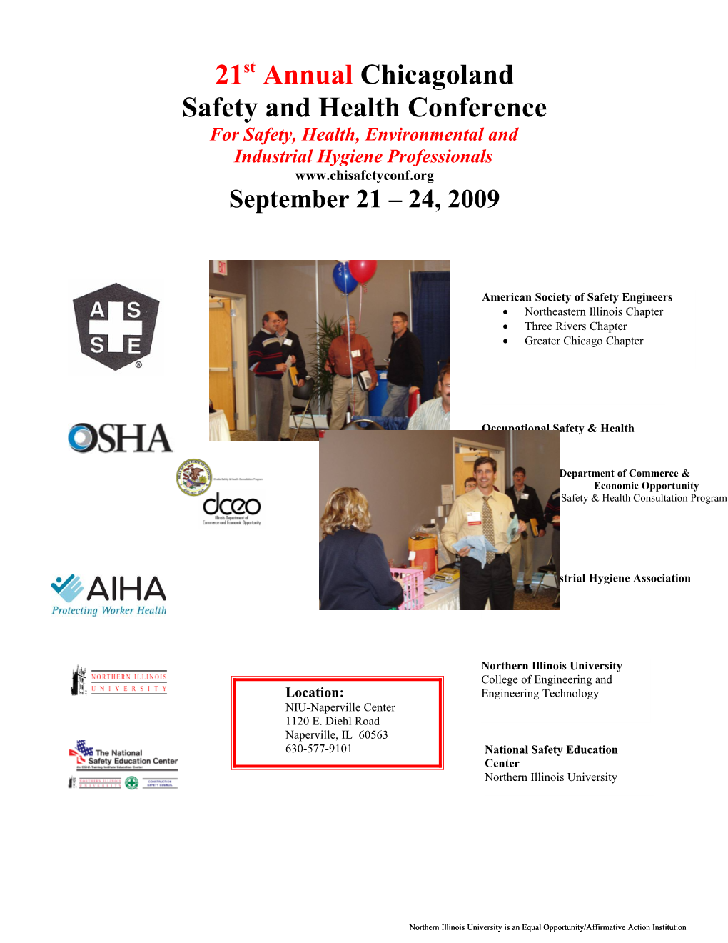 Safety and Health Conference