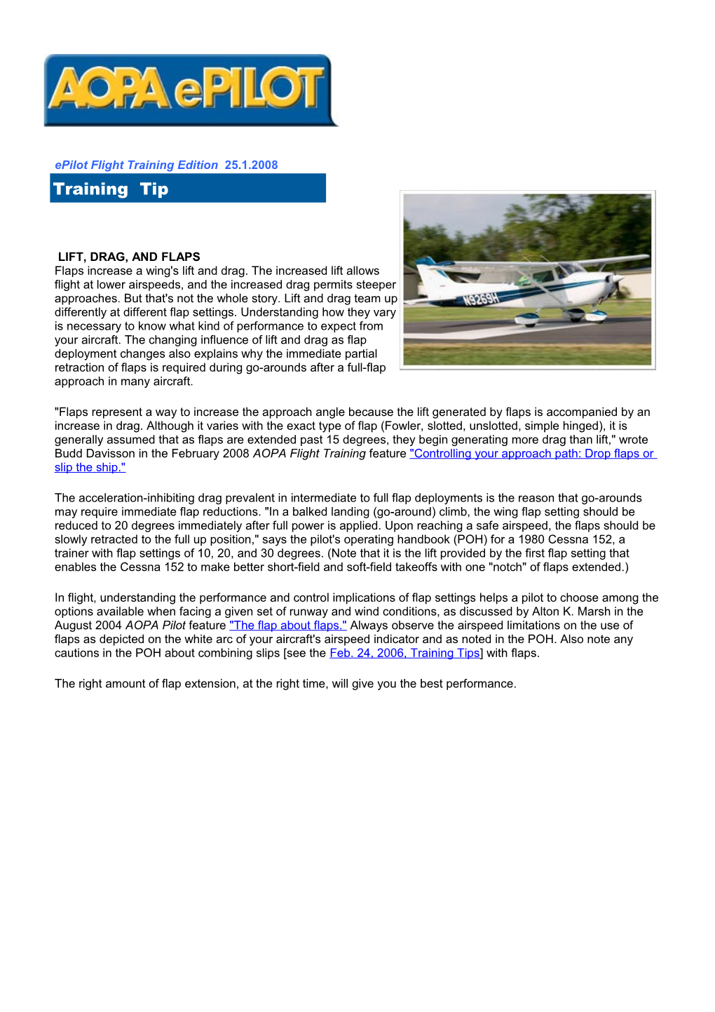 Epilot Flight Training Edition 25.1.2008