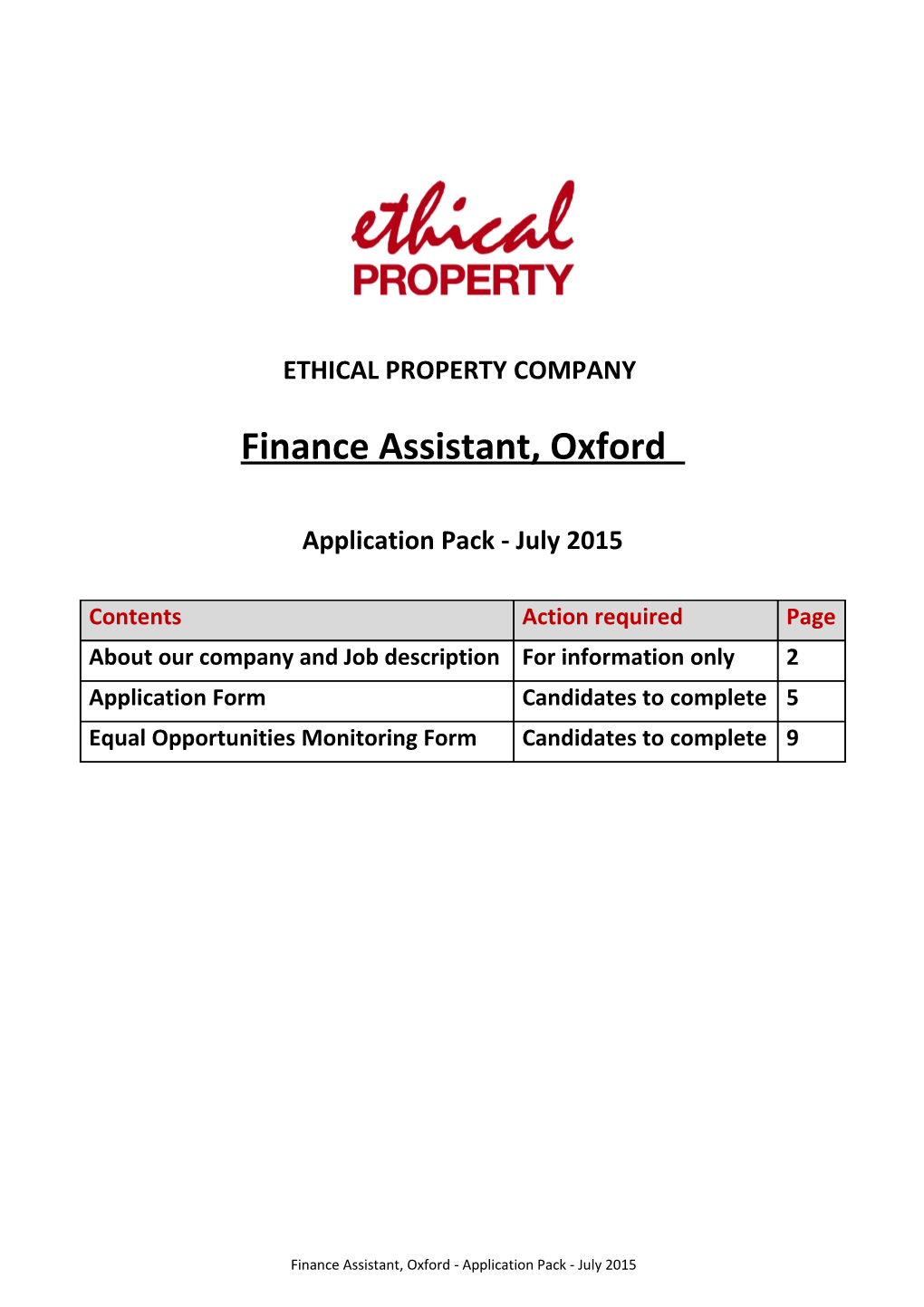 Ethical Property Company
