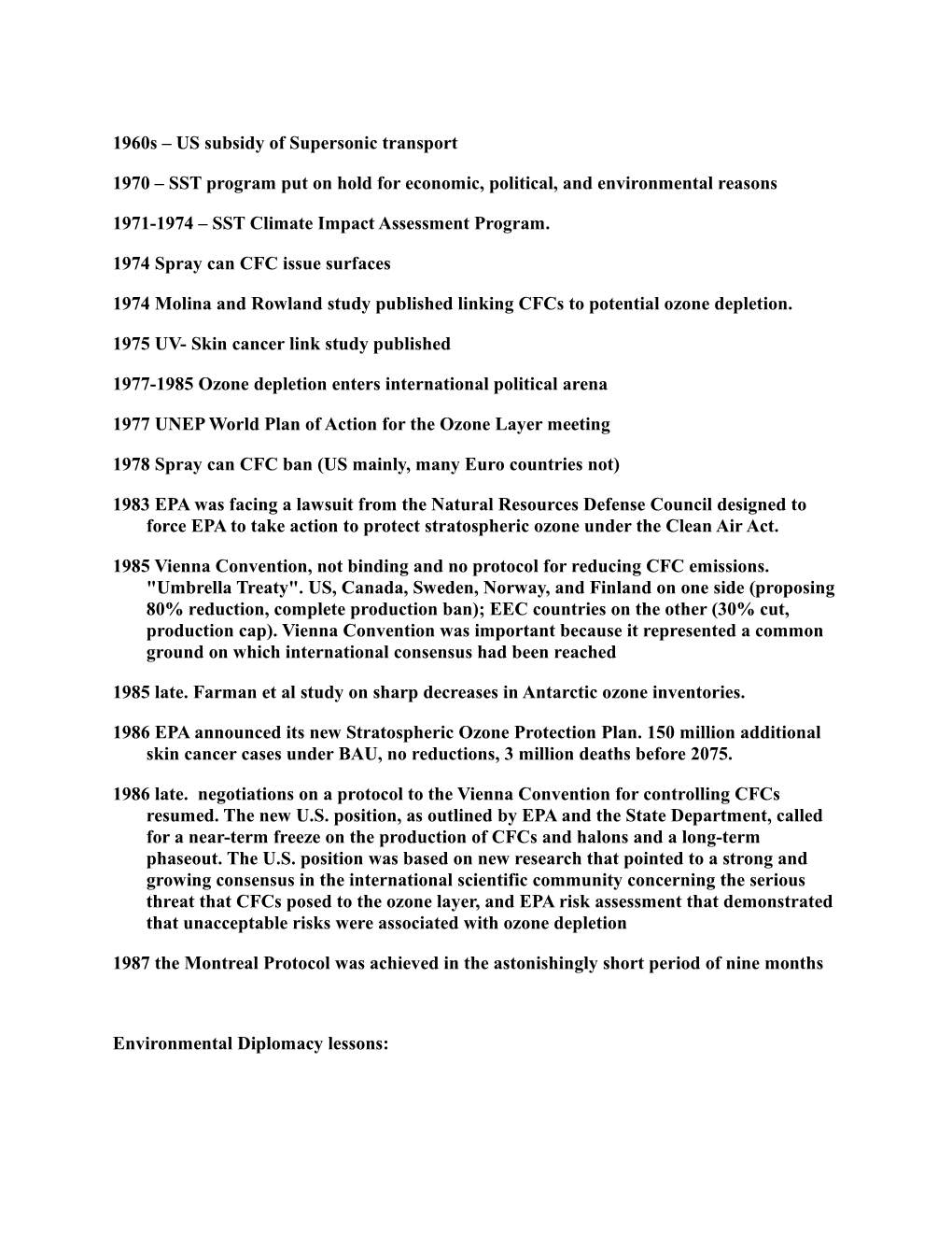 1960S US Subsidy of Supersonic Transport