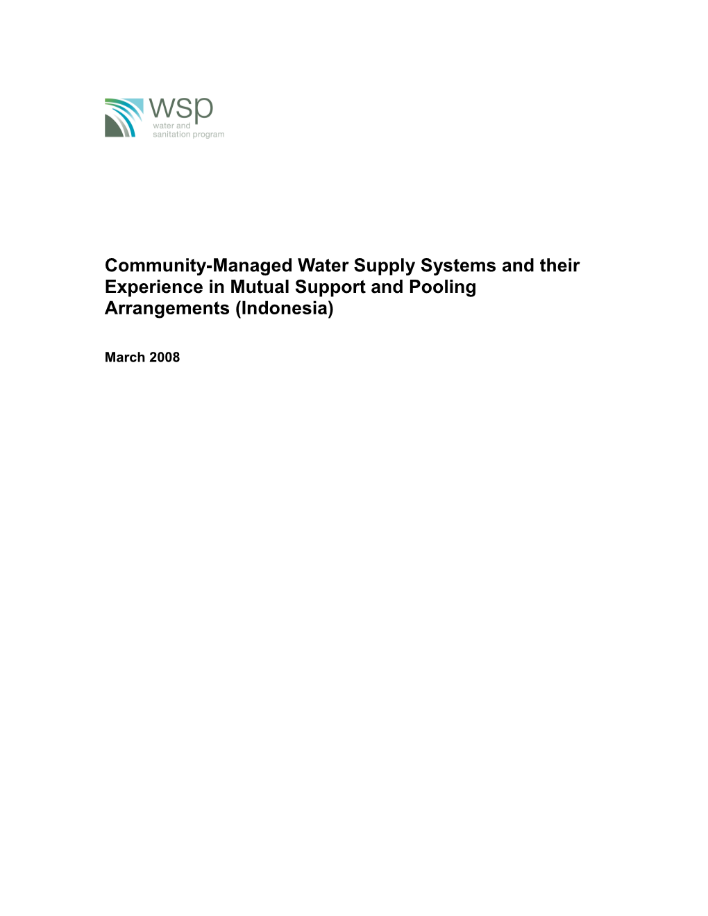 Community Managed Systems Often Do Well on the Day-To-Day Manag