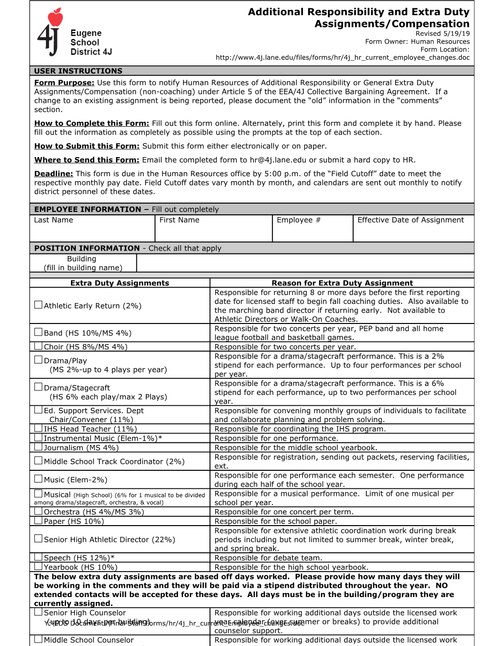 Y: EDS Documents Final Staff Forms/Hr/4J Hr Current Employee Changes