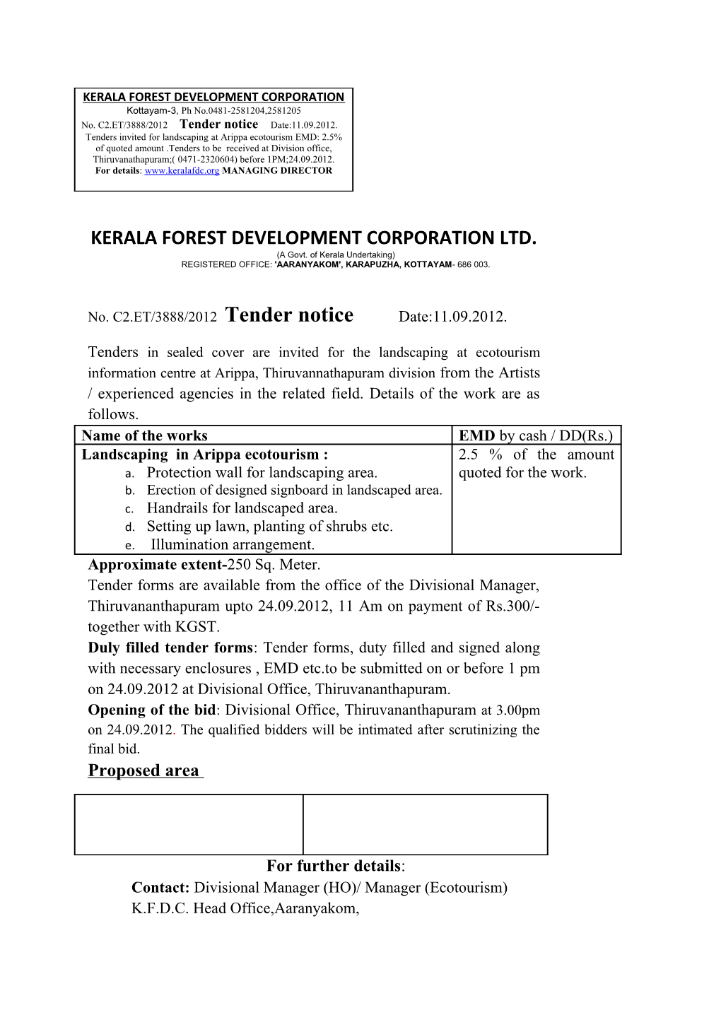 Kerala Forest Development Corporation