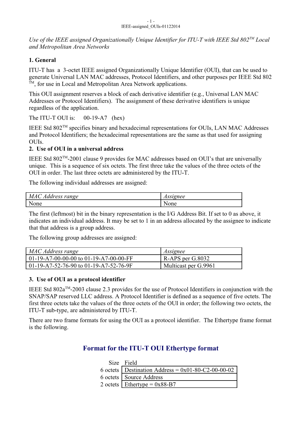 1 - IEEE-Assigned Ouis-01122014