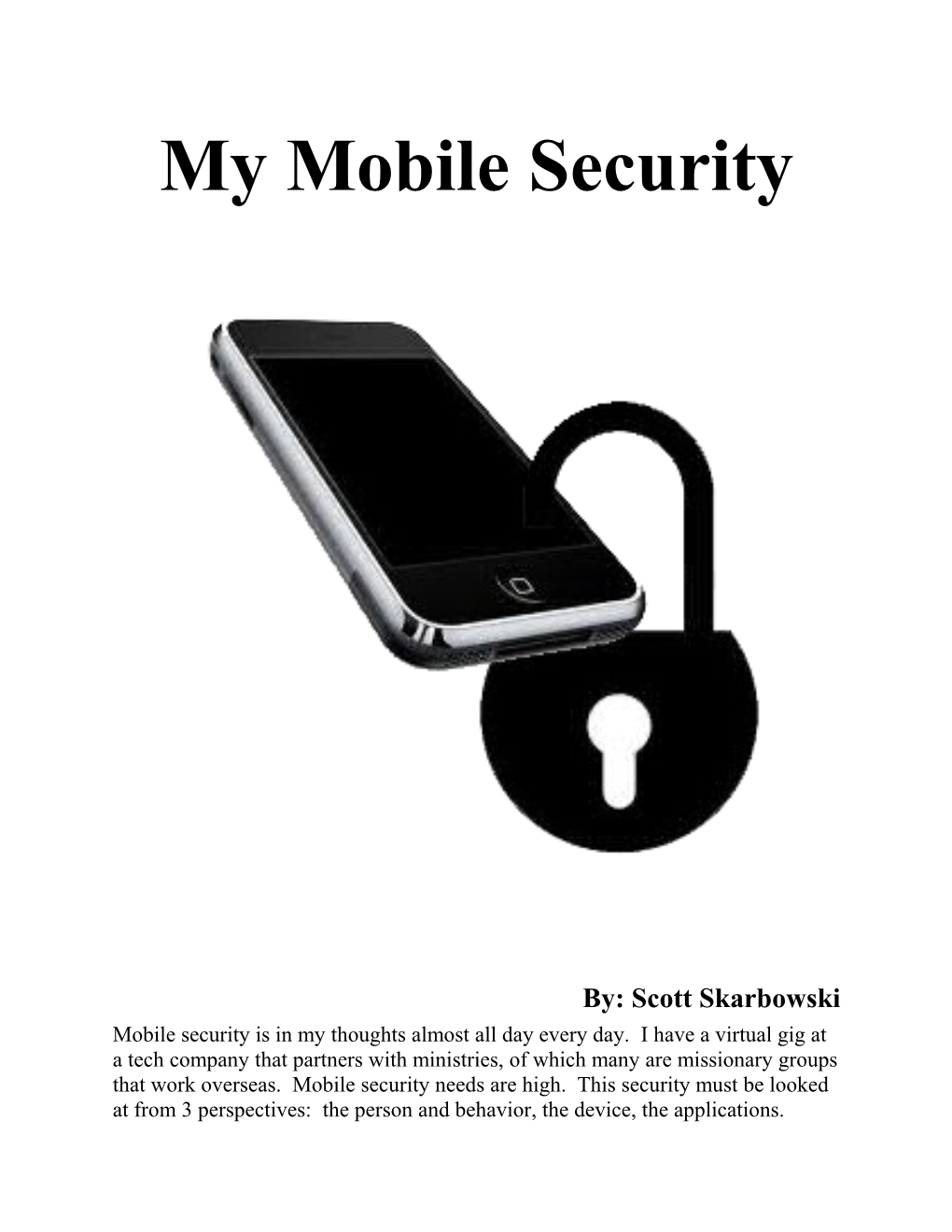 My Mobile Security