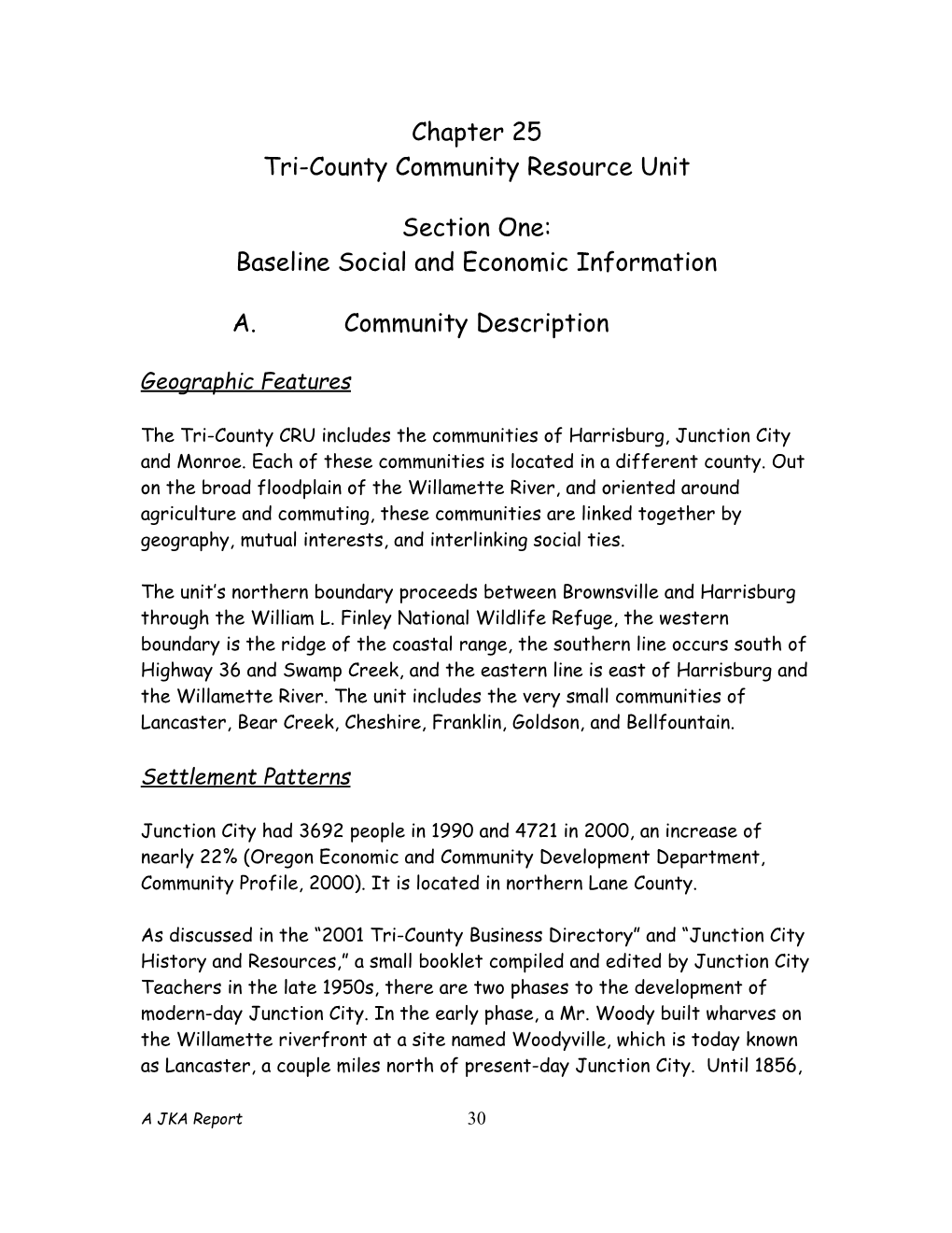 Tri-County Community Resource Unit