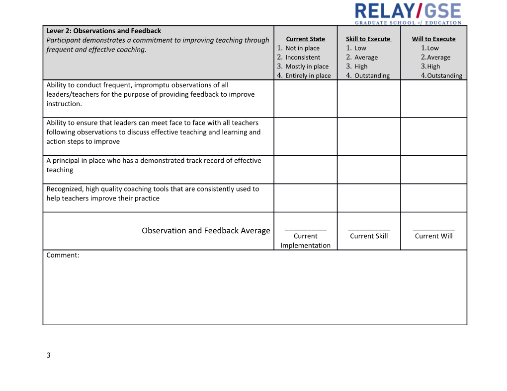 Relay NPAF Participant Readiness Assessment