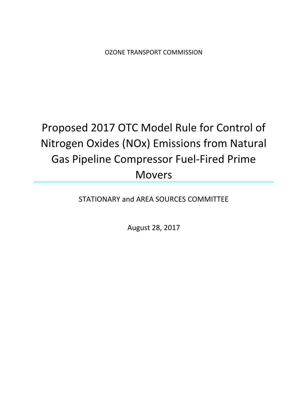 Final Draftnatgas Compressor Modelrule 2017