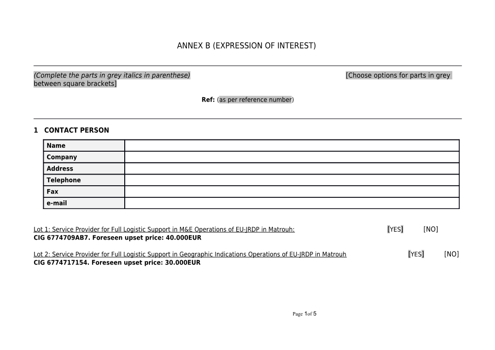 CIG 6774709AB7. Foreseen Upset Price: 40.000EUR