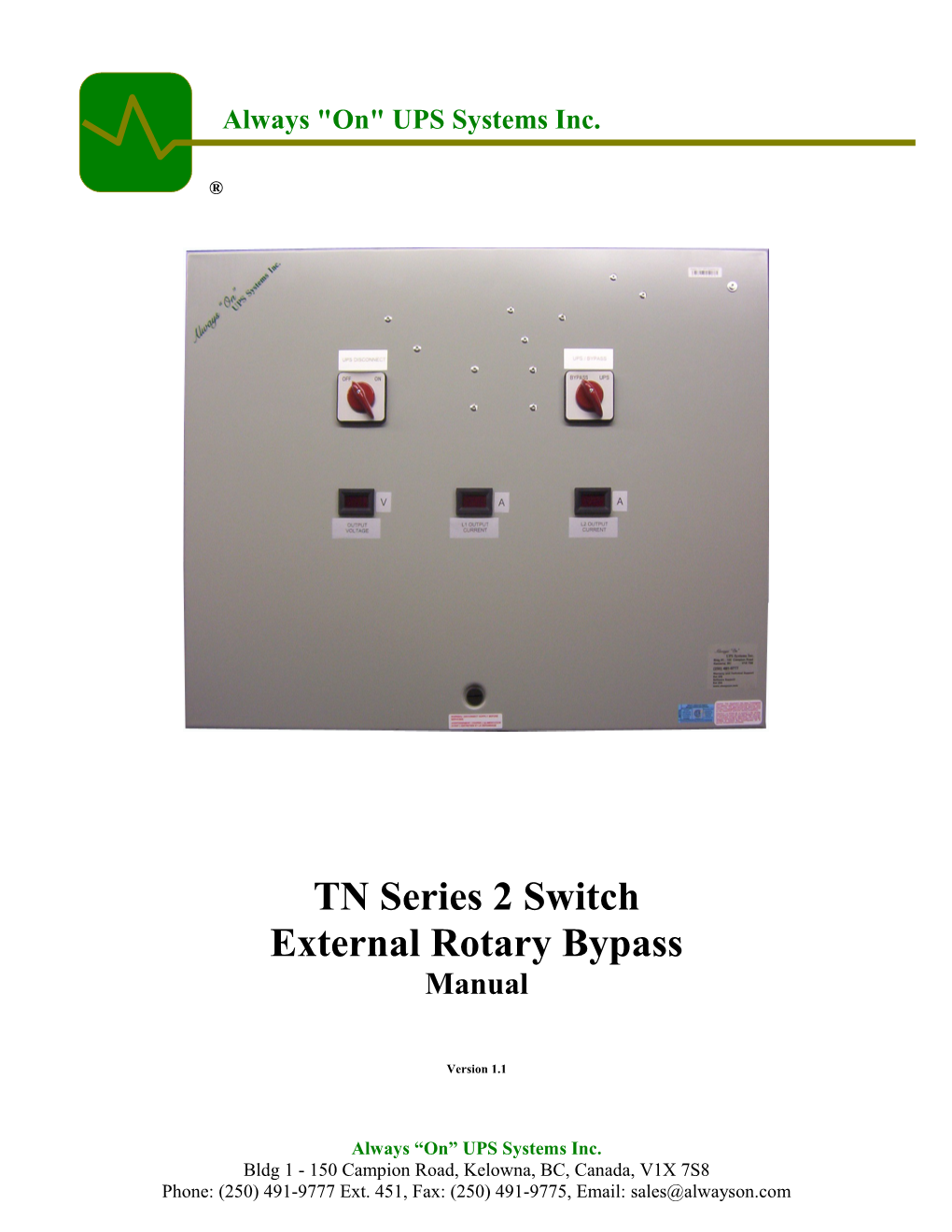 TN Series 2 Switch