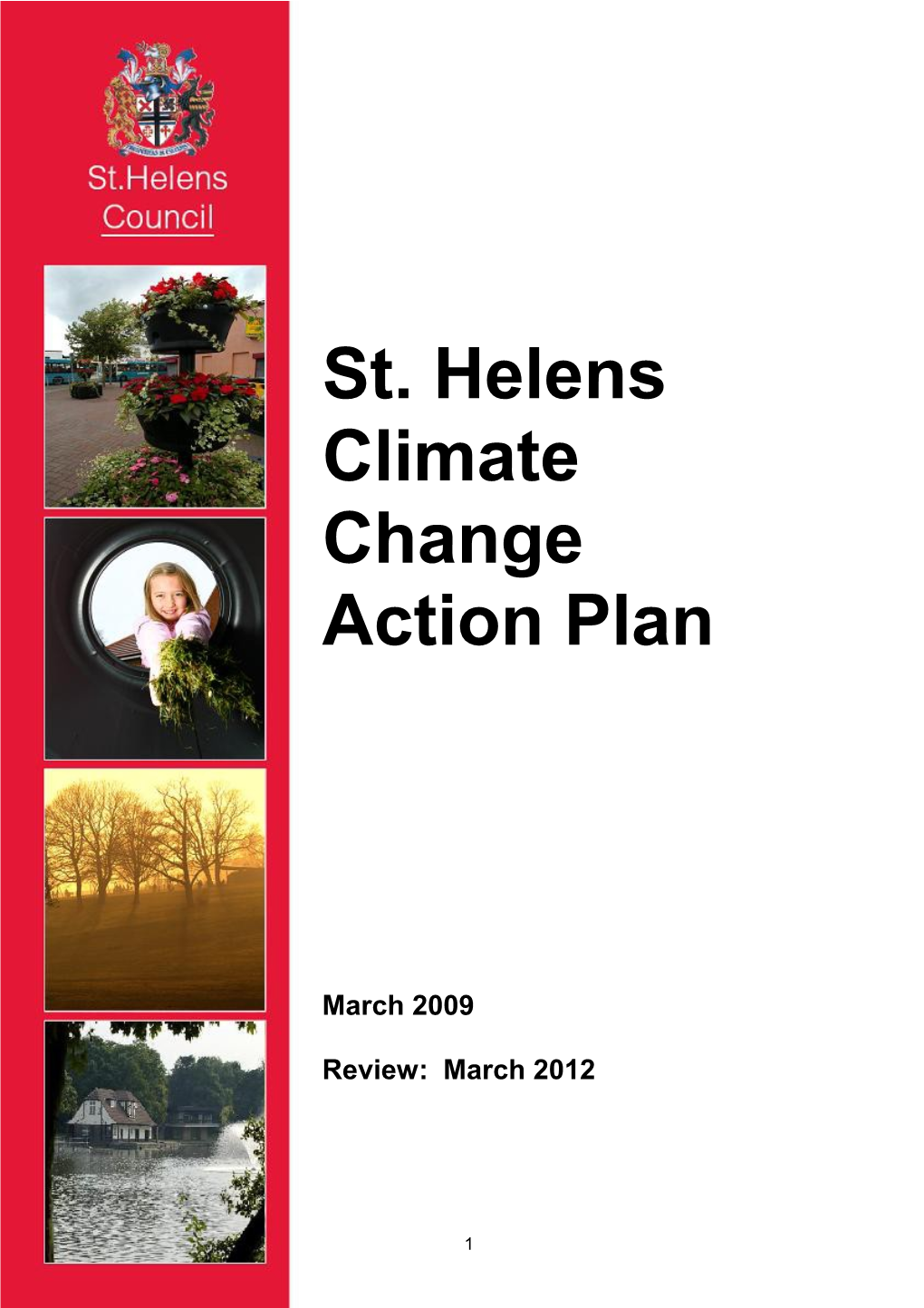 St. Helens Climate Change Action Plan