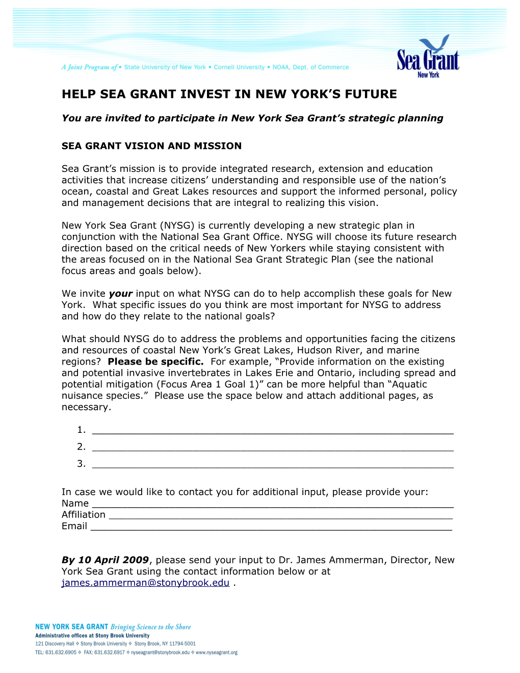 Helpsea Grant Invest in New York S Future