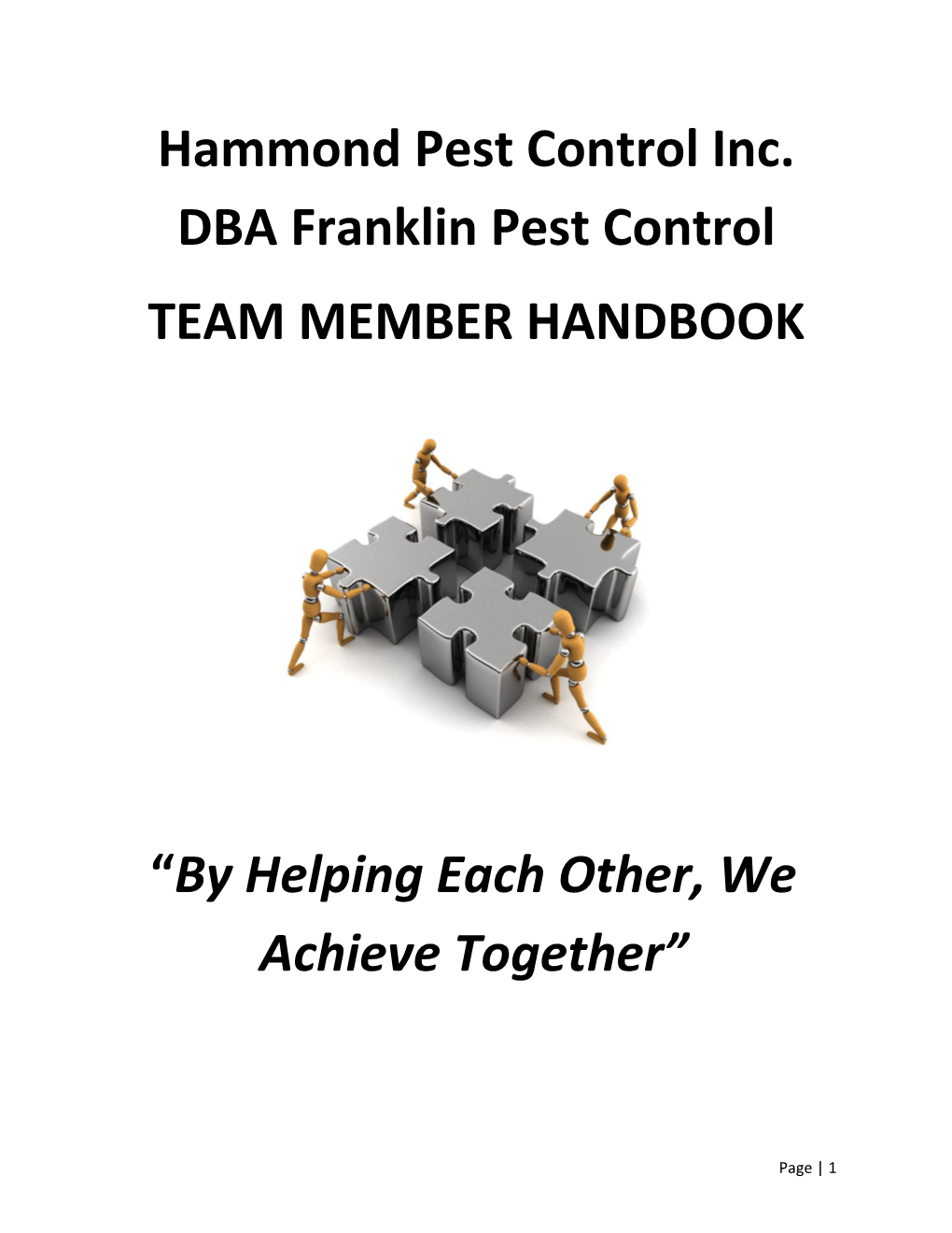 Hammond Pest Control Inc. DBA Franklin Pest Control