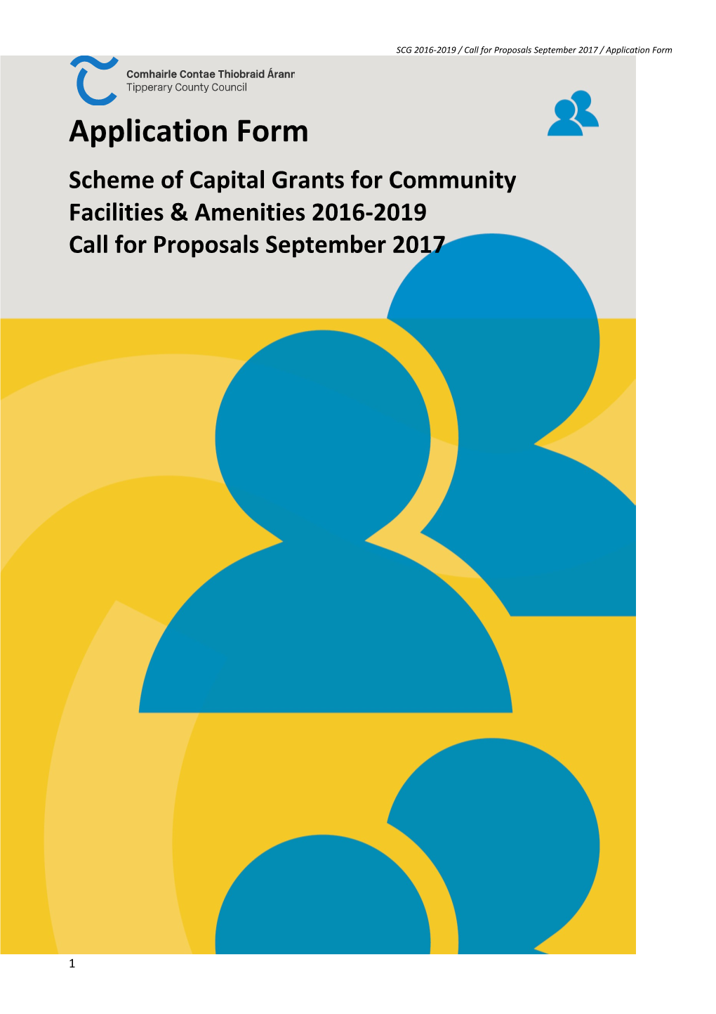 Scheme of Capital Grants for Community